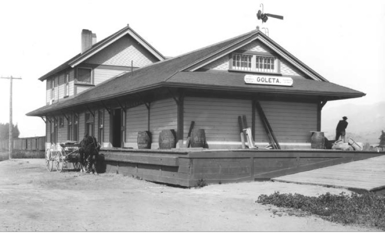 Goleta Depot 1912 Streetside