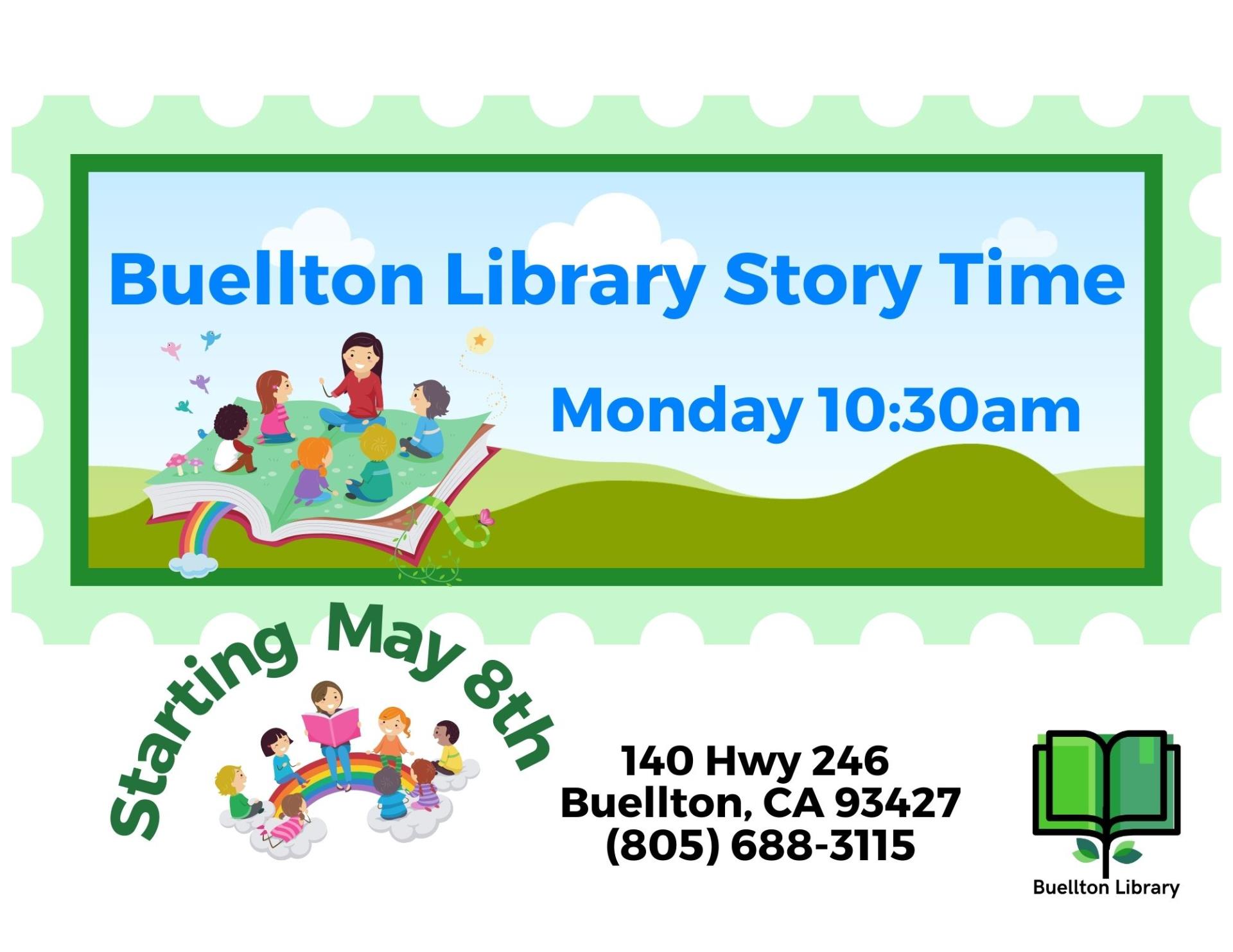 Buellton Storytime Flyer