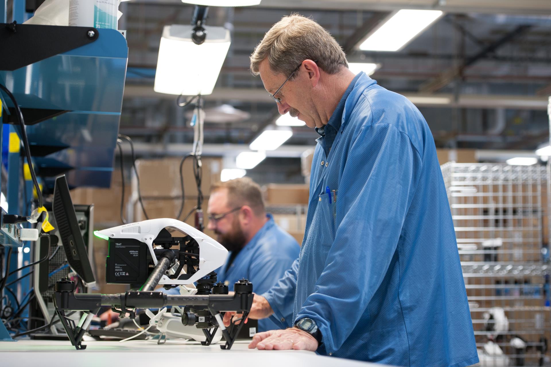 Man Working at Goleta-based Company