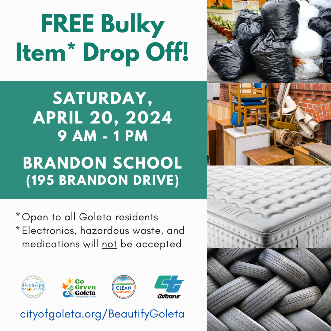 Beautify Goleta April 20, 2024 Bulky Item