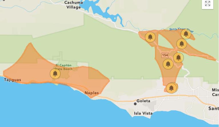 Potential PSPS for Parts of SB County