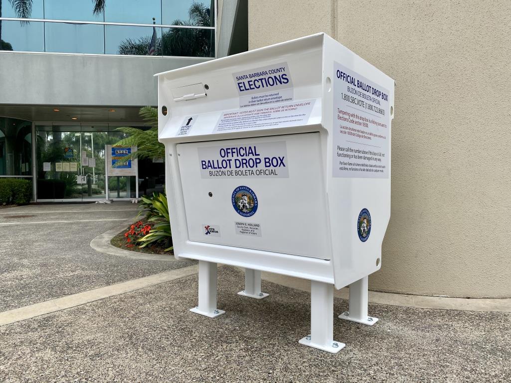 Ballot Drop Box at City Hall